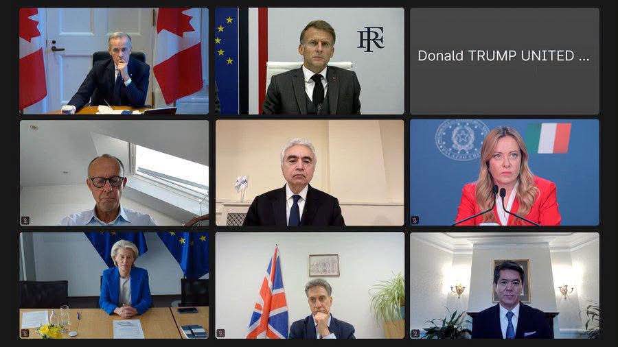 G7 : Trump participe à la visioconférence caméra éteinte